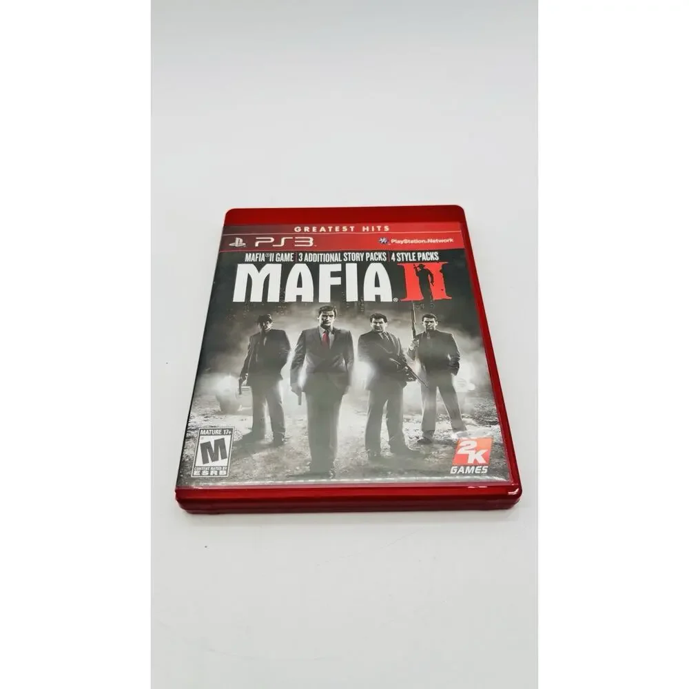 Mafia 2 Greatest Hits - Sony PlayStation 3, Complete Tested Works CIB VG PS3